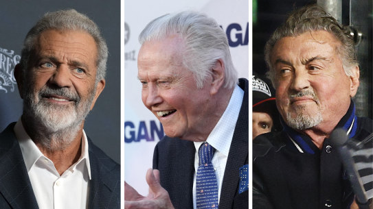 Mel Gibson, Jon Voight and Sylvester Stallone cast as Trump’s Hollywood envoys.
