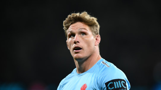 Michael Hooper will stand aside from captaincy duties with the Waratahs. 