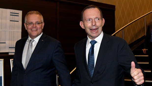 Tony Abbott: 'I would be judged an embarrassing failure if not for Scott Morrison'