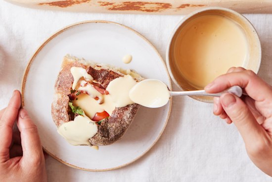 Eggs Benedict, made easy.