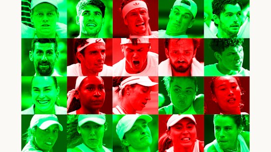 The seeds have tumbled in a brutal first round at Wimbledon.
