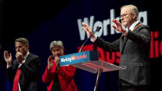 Prime Minister Anthony Albanese says Australia’s participation in the AUKUS pact will create 20,000 jobs.