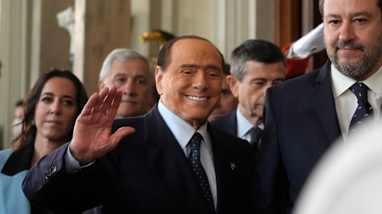 Silvio Berlusconi in Rome last year.