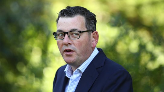 Victorian Premier Daniel Andrews.