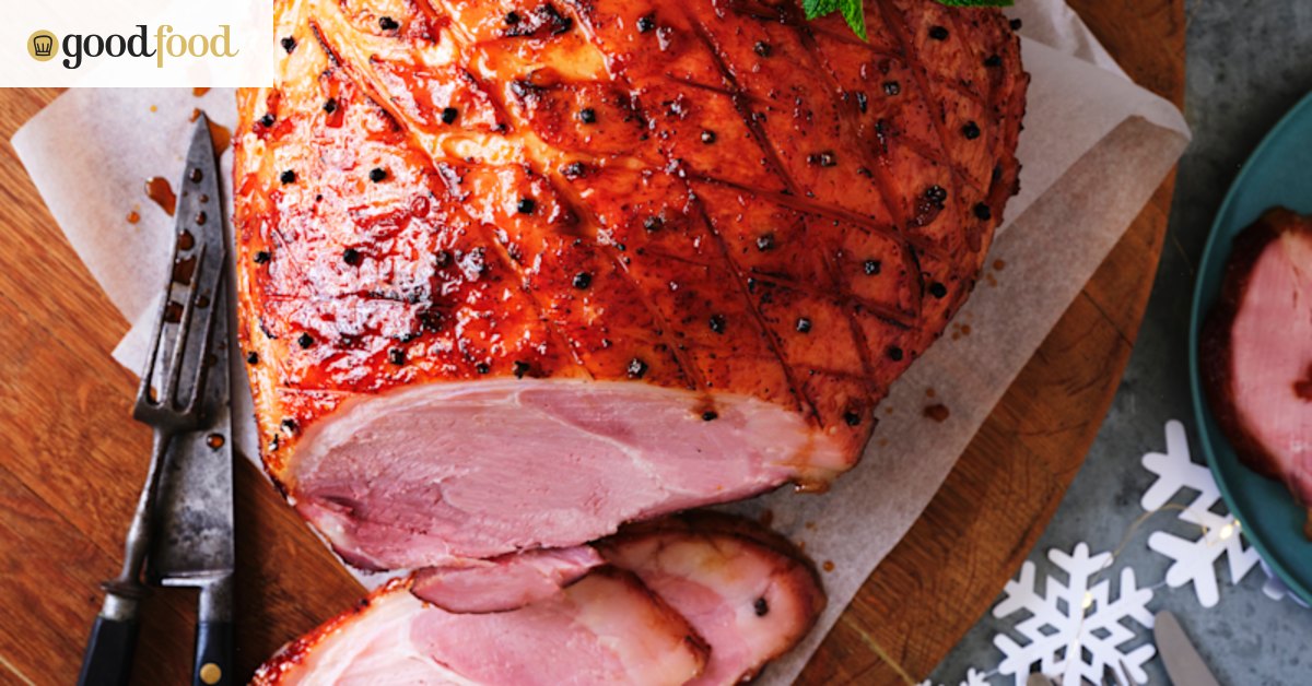 Adam Liaw’s rum and ginger glazed ham