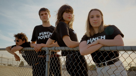 Girls to the front for Pinch Points’ new album.