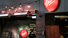 A general view of the Grill'd Healthy Burgers store at Southern Cross Station on December 6, 2019 in Melbourne. Photo by Paul Rovere