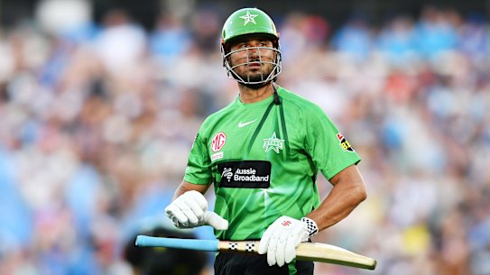Marcus Stoinis is off to the UAE league after the Melbourne Stars’ last game. 