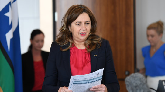 Queensland Premier Annastacia Palaszczuk.