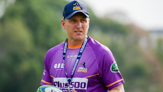 Brumbies assistant coach Peter Hewat says the Brumbies will keep up the attack.