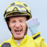 As it happened: Winning jockey Mark Zahra cops whipping fine, ban after Without A Fight victory