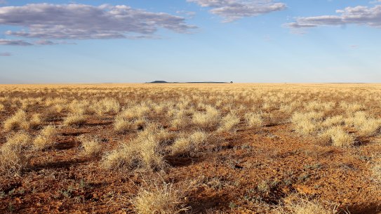 “Pothole to the past” - the landscape of Cooper Creek outside Eromanga in south-west Queensland.