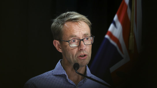 Director-General of Health Dr Ashley Bloomfield.