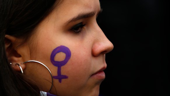 Thousands gather in Spain to protest violence against women