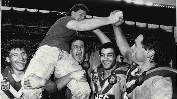 Phil Gould won a premiership with the Bulldogs in 1988.