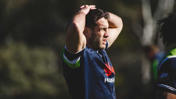 Michael Oldfield admits it's been tough biding his time for a chance with the Raiders.