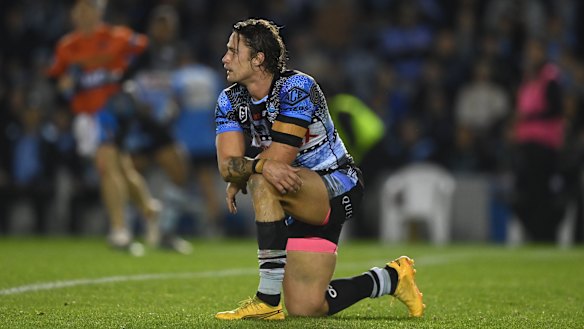 Nicho Hynes and the Sharks have a poor finals record.