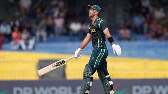 Glenn Maxwell is one of several Australia players out of form at the T20 World Cup.