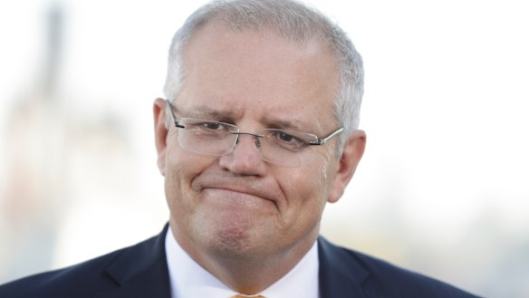Scott Morrison has previously come under pressure at the UN over Australia's climate change record .