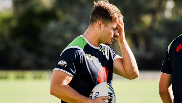 Aidan Sezer has hurt his hamstring and won't play the Sharks.