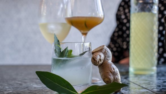 Pilot's non-alcoholic drinks include a liquorice tonic, a bayleaf lemon squash, an iced tea and a ginger beer.