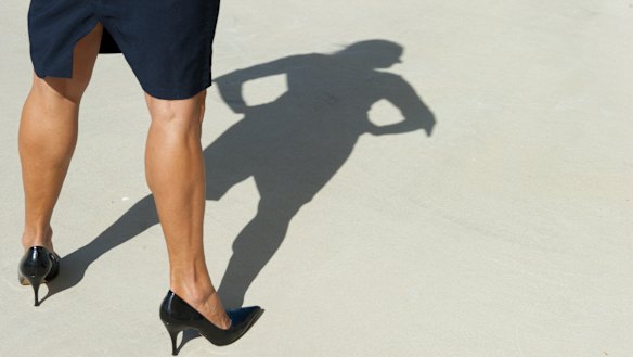 Tan pantyhose have been rejected by younger corporate women.