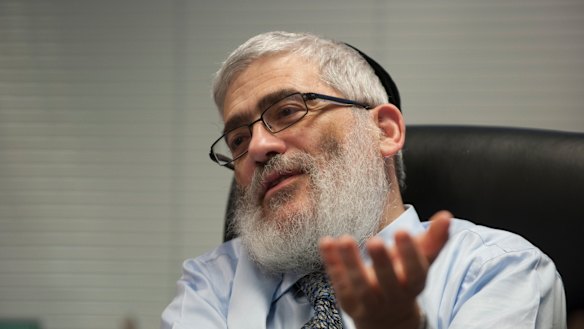 Rabbi Joseph Gutnick in 2013.