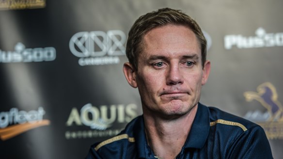 Disappointed: Stephen Larkham.