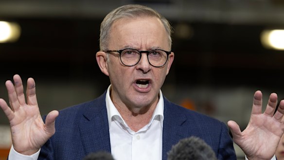 Opposition Leader Anthony Albanese.