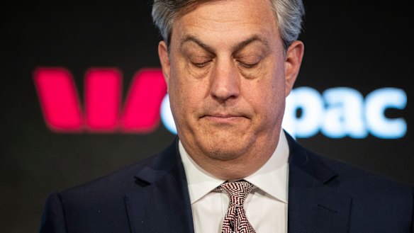 Westpac chief executive Brian Hartzer: "Clearly the environment is very challenging for banks."