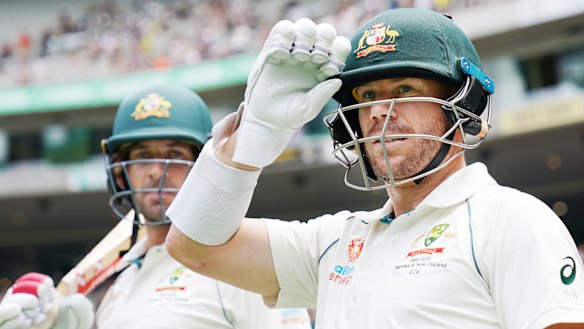 David Warner, who had a lean Ashes series.