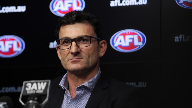 Travis Auld said the AFL had backed Essendon in to perform in 2019.