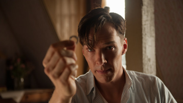Benedict Cumberbatch in the film The Imitation Game.