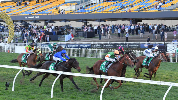 The surface at Rosehill on Saturday caused consternation among jockeys and trainers.