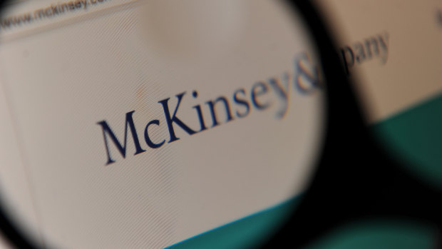 The Defence Department extended a $28 million contract with McKinsey for “computer services”.