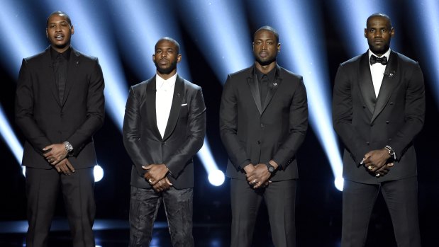 Carmelo Anthony, Chris Paul, Dwyane Wade and LeBron James openly give their opinions.