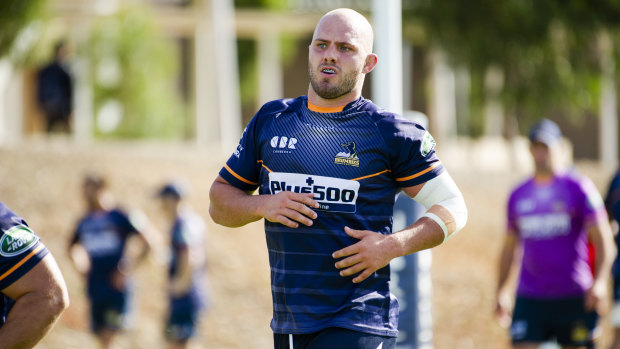 Reading the game: Lachlan McCaffrey is becoming indispensable to the Brumbies.