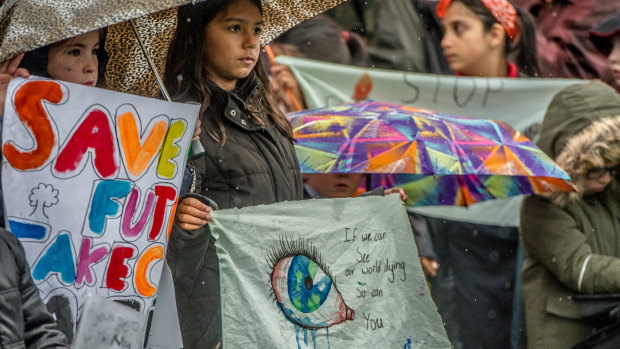 Students will be protesting across the country asking for climate change action. 