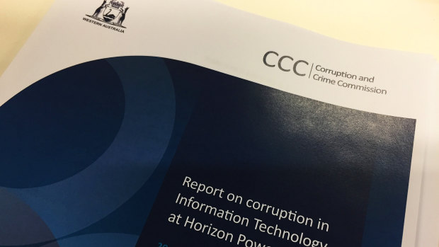 The CCC report on corruption in IT at Horizon Power was tabled in Parliament last Monday.
