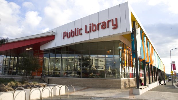 The Gungahlin Library. Some submissions have called for ACT public libraries to have longer opening hours.