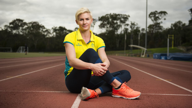 Canberra sprinter Melissa Breen. 