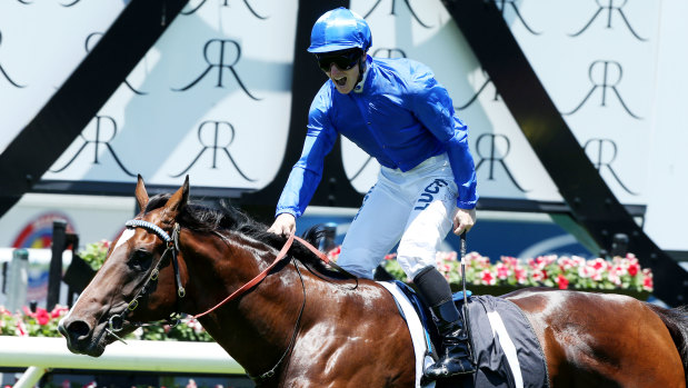 James McDonald aboard Astern on the day he had a bet placed for him by Anthony Gardiner.