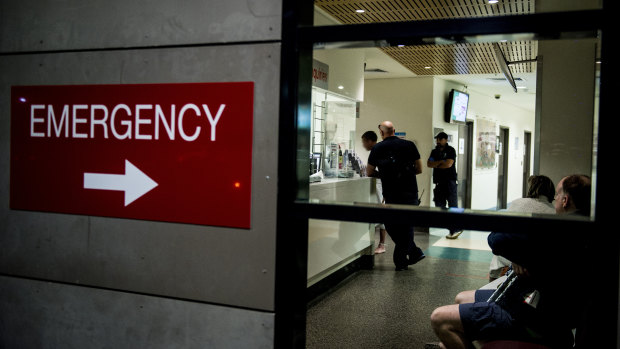 Health workers say there has been a spike in people presenting to emergency departments with mental health issues.