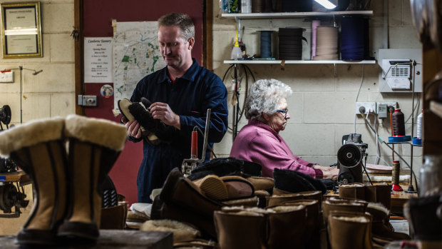 Hans Dimpel and mum Maria have been keeping Canberra's toes warm for more than 35 years.