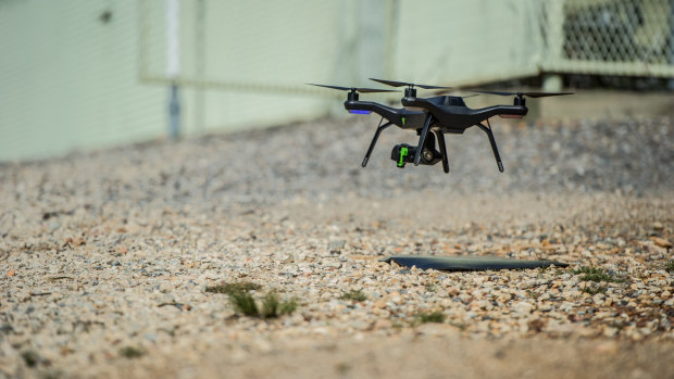 In Canberra, drones are being trialled to deliver food, beverages and medicine to suburbs and also to check vegetation is not growing too close to power lines.