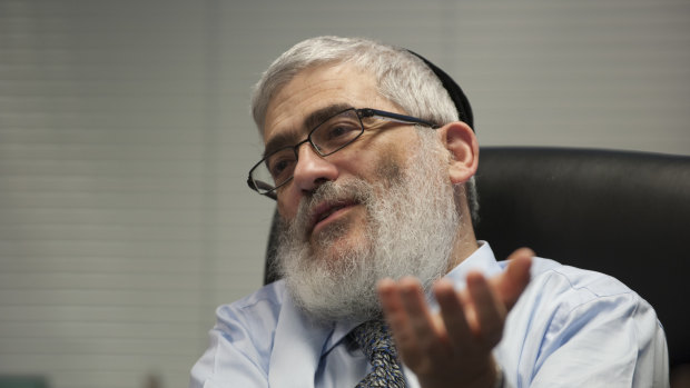 Rabbi Joseph Gutnick in 2013.