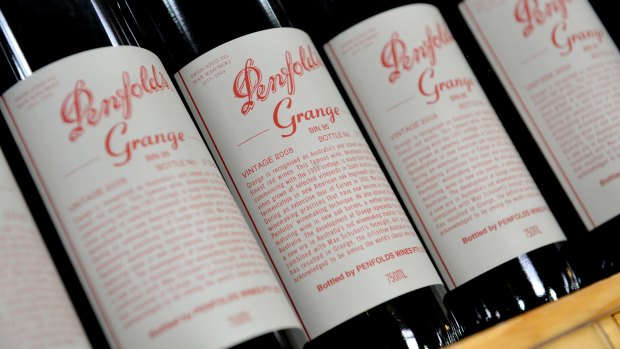 Treasury Wine Estates owns the Penfolds label.