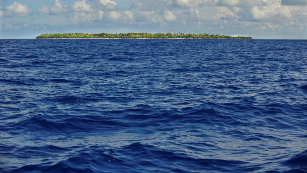 Much of the Kiribati archipelago is not more than a few metres above sea level.