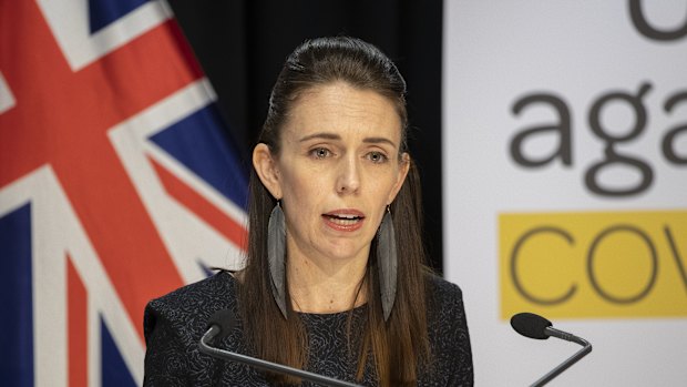 New Zealand Prime Minister Jacinda Ardern.