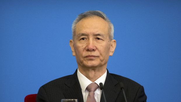 Liu He is in Washington with a delegation of Chinese officials as they try and come to terms on a trade agreement with the US.